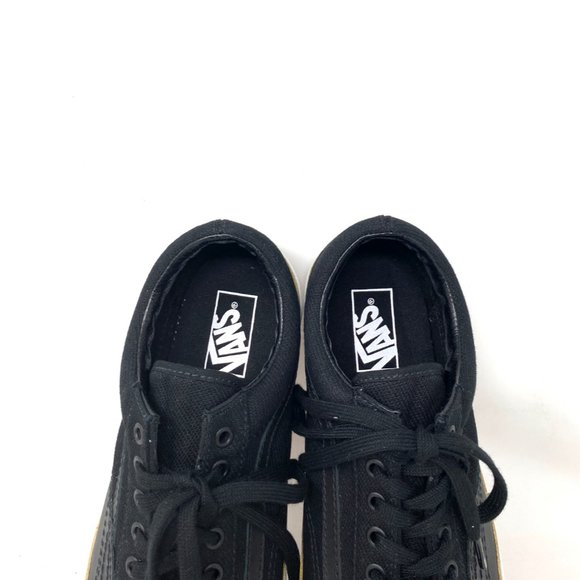 💖MEGA SALE💖VANS Old Skool Men Overply Era Vamp Black Skate VN0A4U14XFZ - Picture 3 of 9